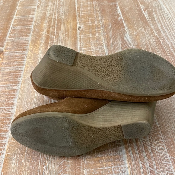 Chukka leather bootie Wedges sz 9 - Picture 7 of 12